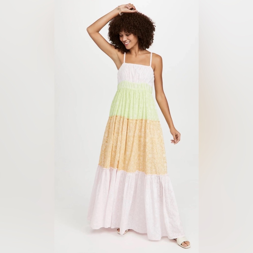 NWT RO’S GARDEN SOFIA TIERED DRESS Size XS